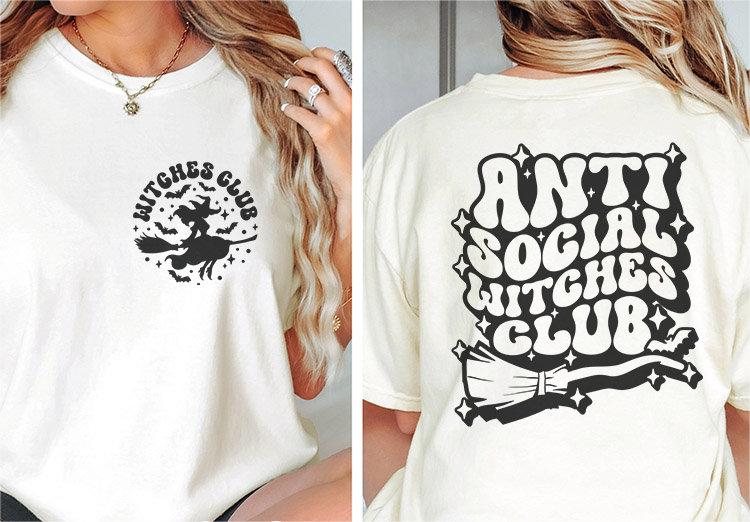 Halloween Witch Club T-Shirt