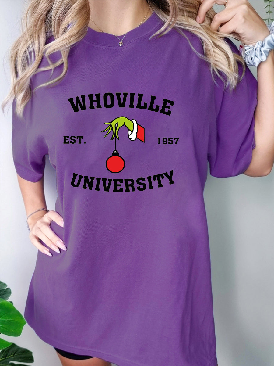 Christmas Whoville University Est 1957 T-shirt