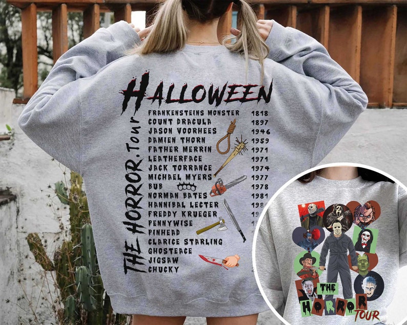 The Horror Tour Double Sided Sweatshirt