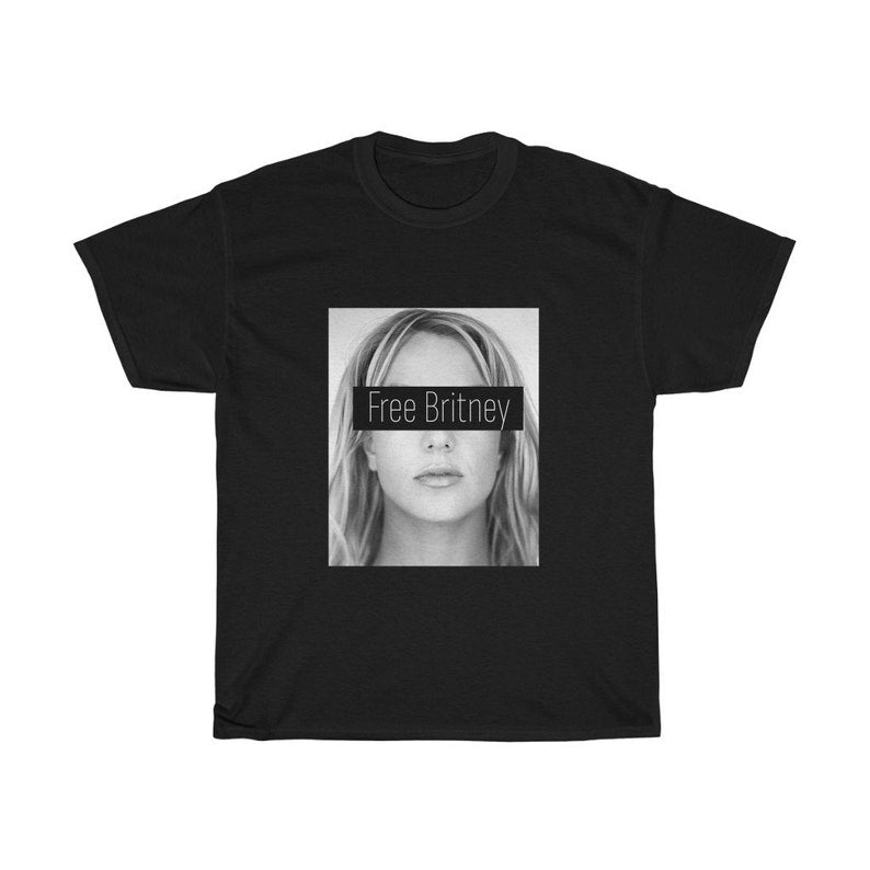 Britney Merch Black And White T-shirt