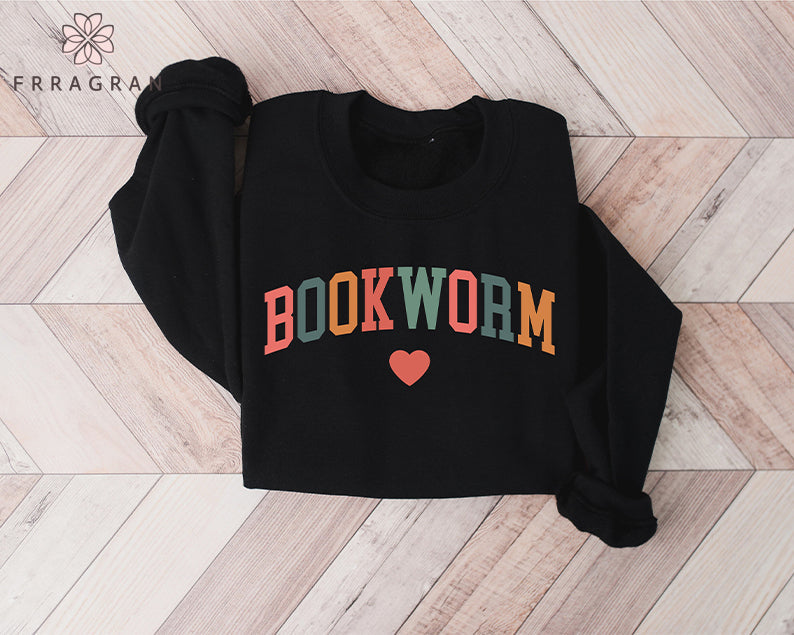 Bookworm Cute Books Lover Sweatshirt