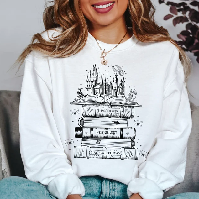 Wizard Castle Book Sweatshirt