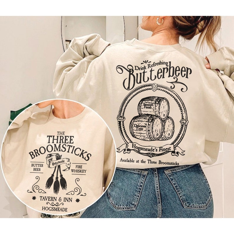 Vintage The Three Broomsticks Sweatshirt