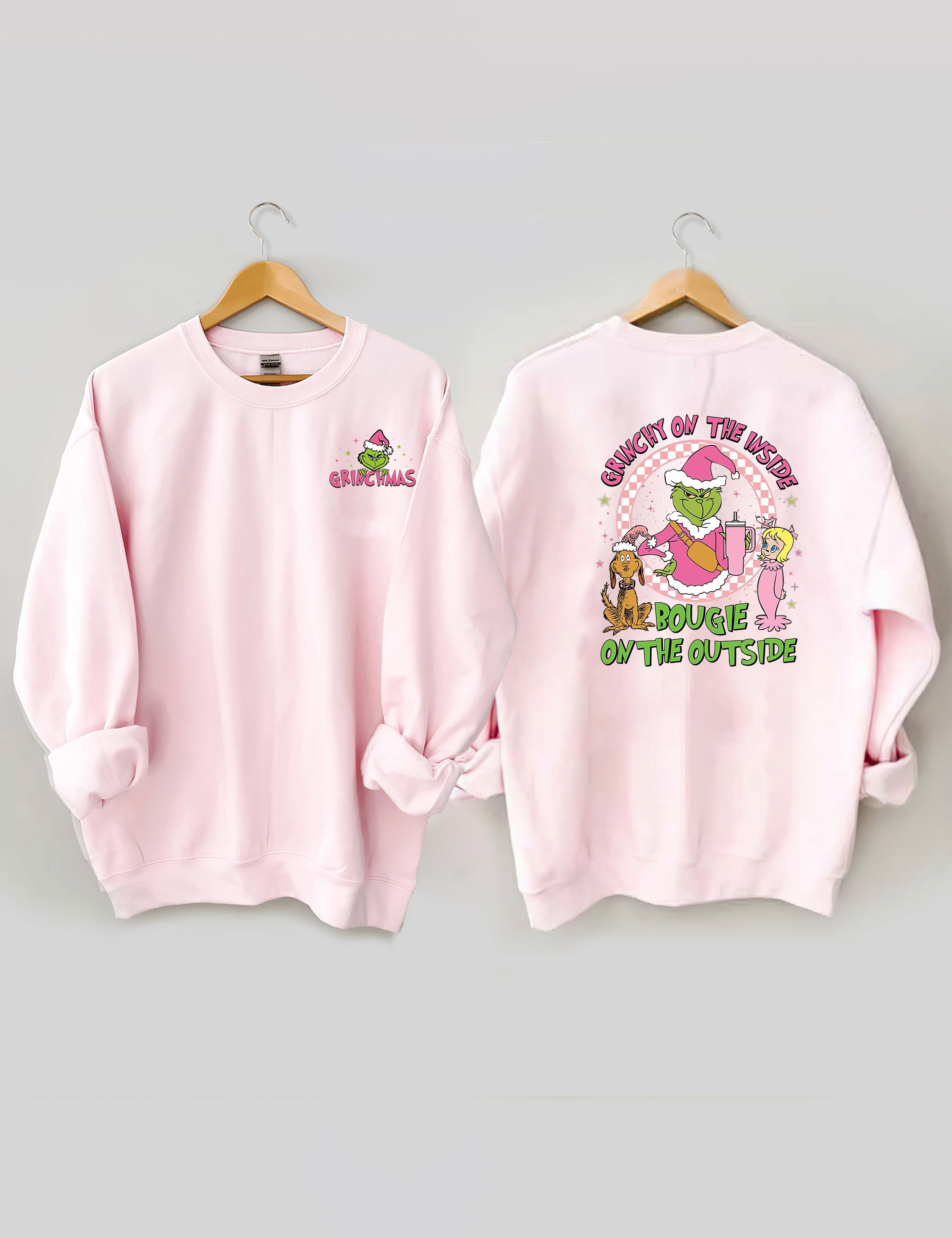 Bougie Grinc Christmas Sweatshirt