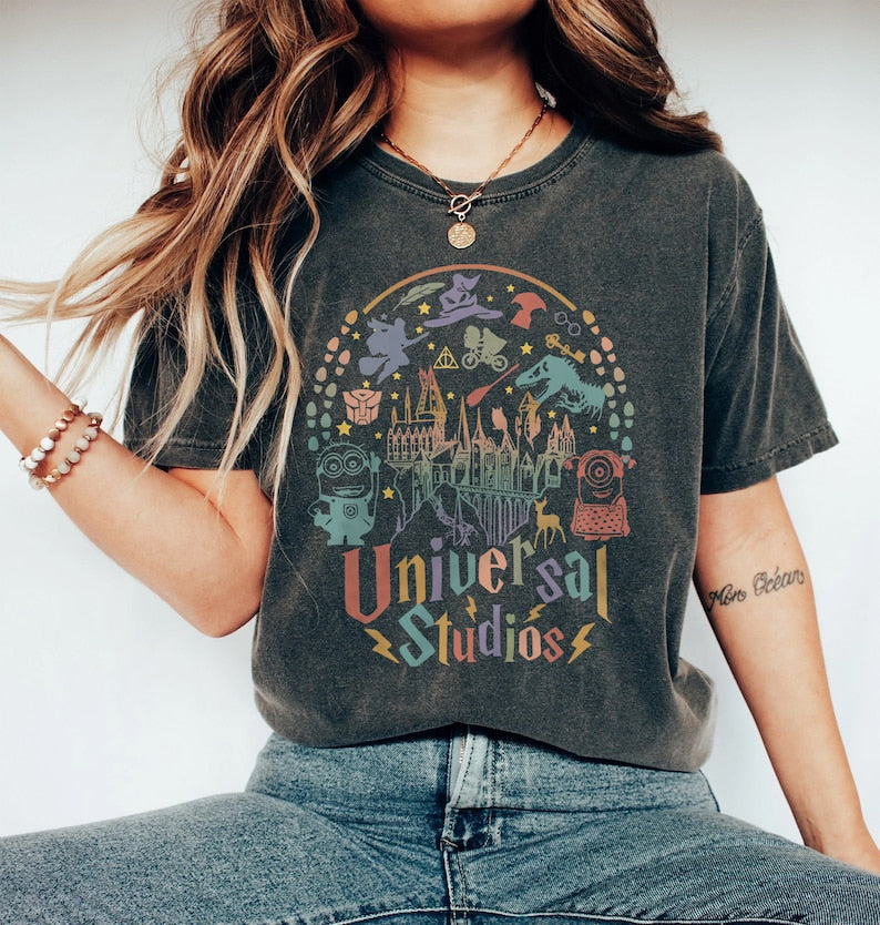 Vintage Universal Studios Print T-shirt