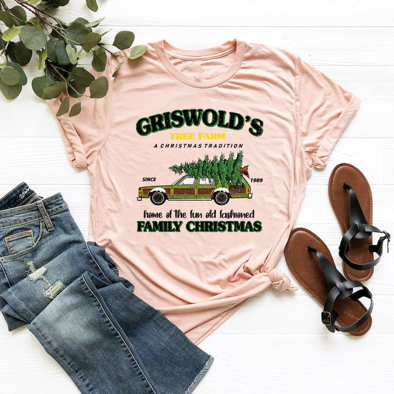 Funny Christmas Tree T-shirt