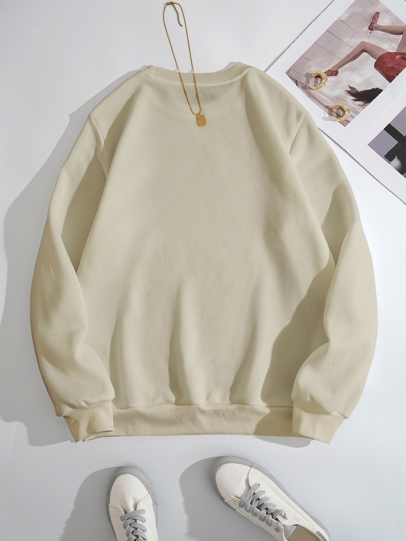 Fashion print sweatshirt