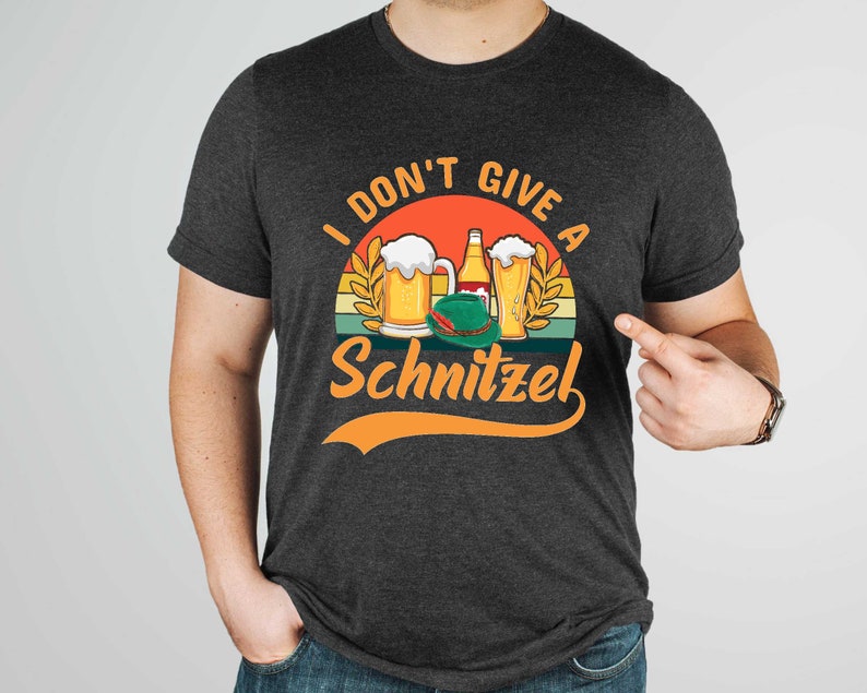 I Don't Give A Schnitzel Oktoberfest T-shirt