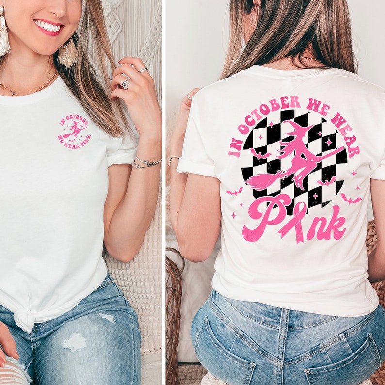 Halloween Breast Cancer T-shirt