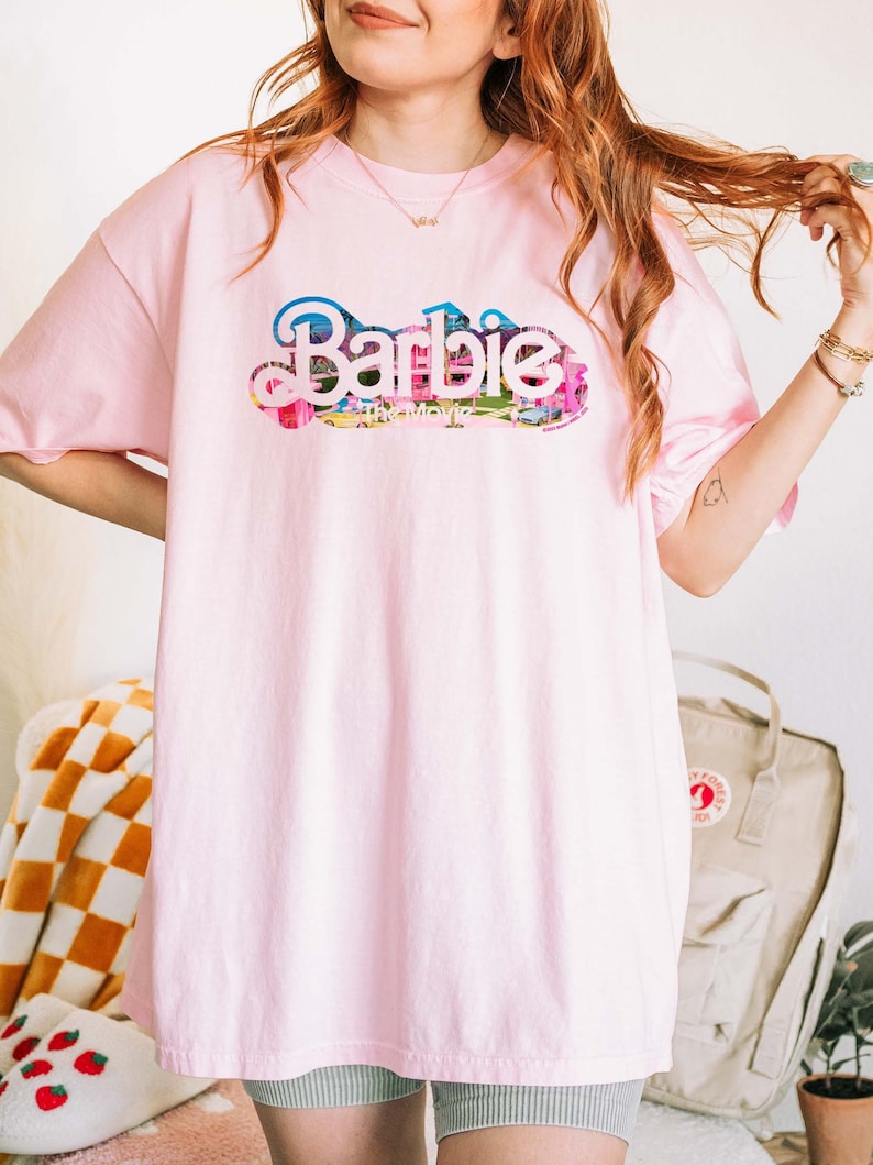 Barbie 2023 Print Casual T-shirt