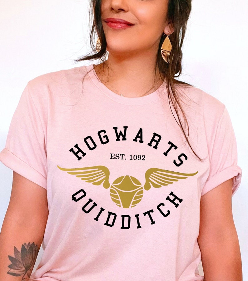 HP Inspired Golden Snitch Graphic T-shirt