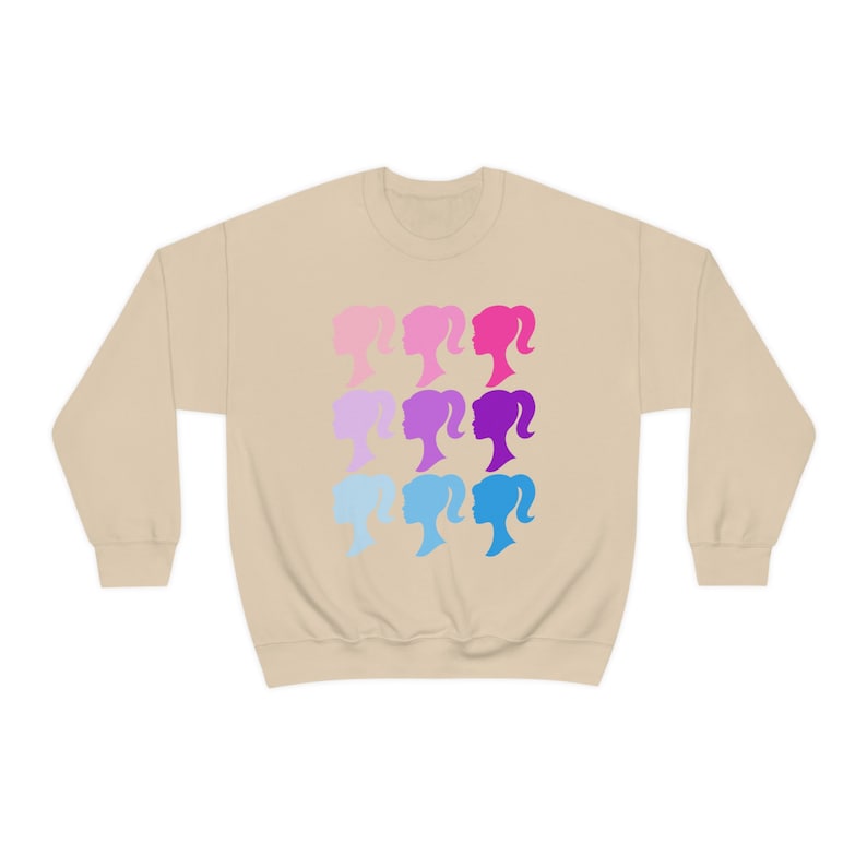 Rainbow Doll Casual Sweatshirt